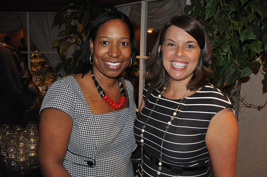 Ann Broomes and Carrie Johnson