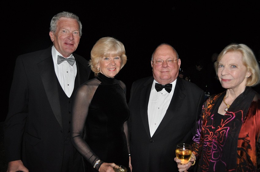 Dick and Ellen Horak with James and Pati Ericson