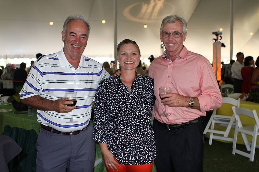 Mike Robertson, Leah Brown and Kevin Hyman