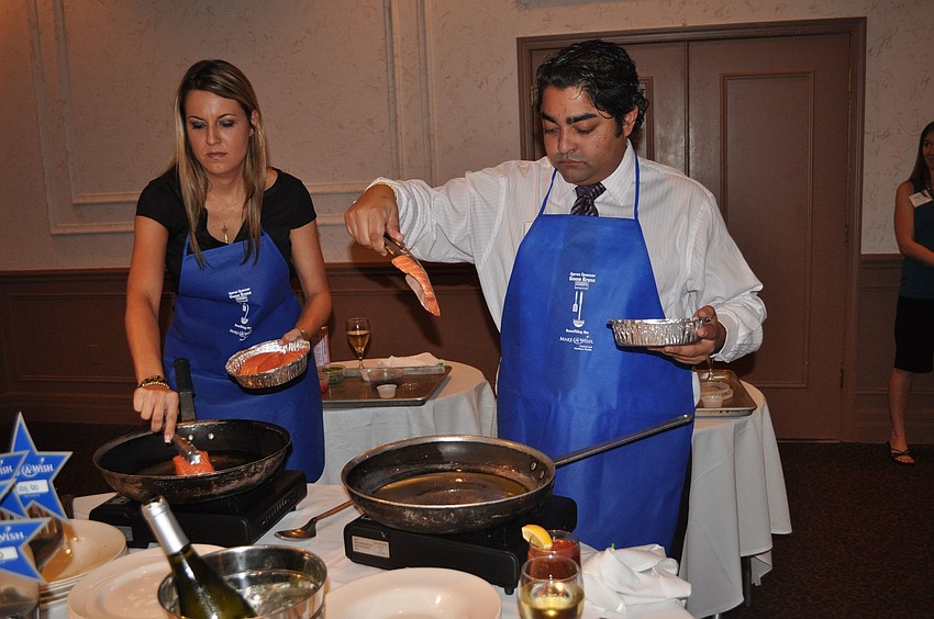 Marci Tommey and Nishet Patel