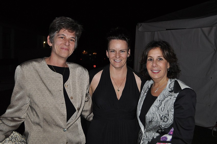 Joanne Barrett, Noel Dougherty and Pam Brown