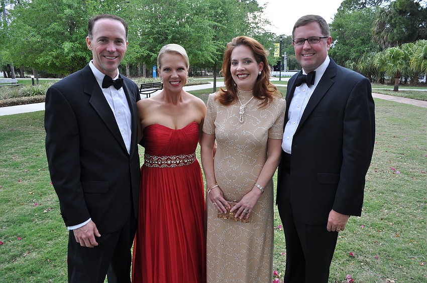 Francis and Jamie Becker with Retta and John Wagner