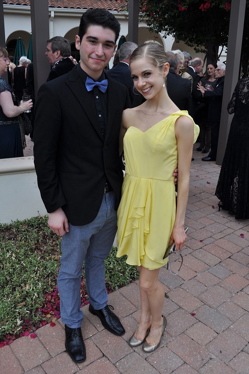 Calvin Farias and Caitlin Kirschenbaum