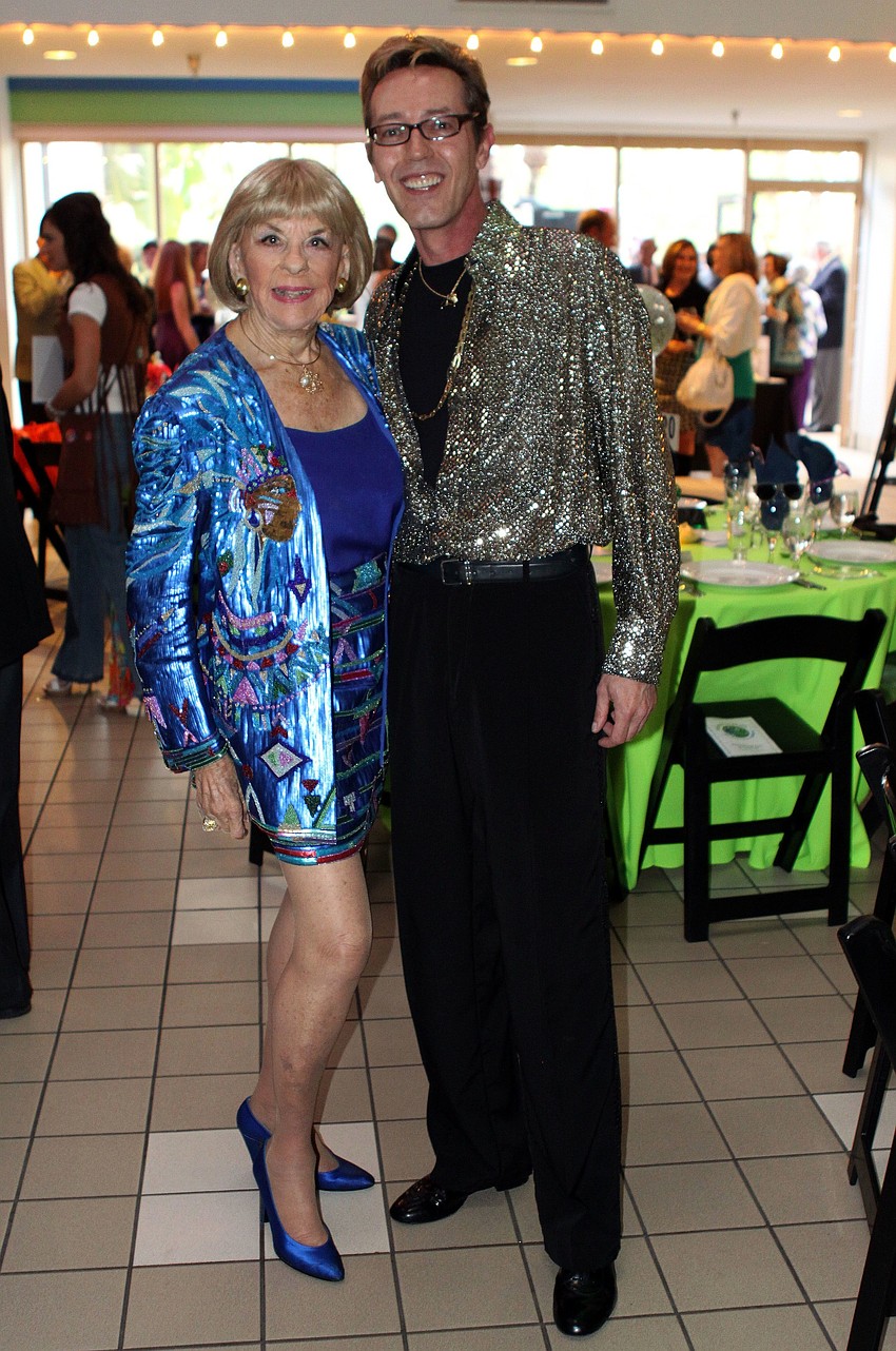 Gloria Moss and Jim Helmich