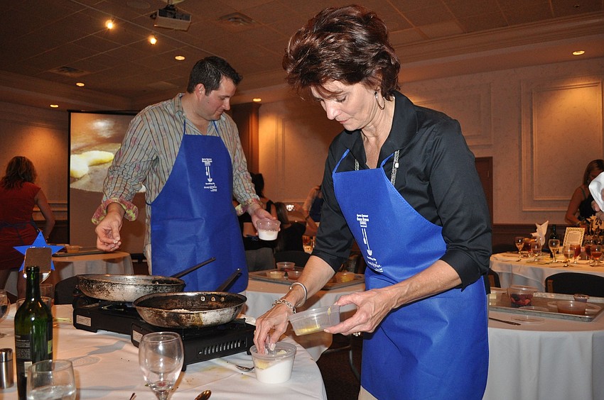 Paula Schneider and Dustin Meshberger