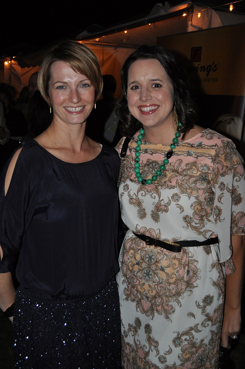 Justine Amdur and Christina Rienhoff