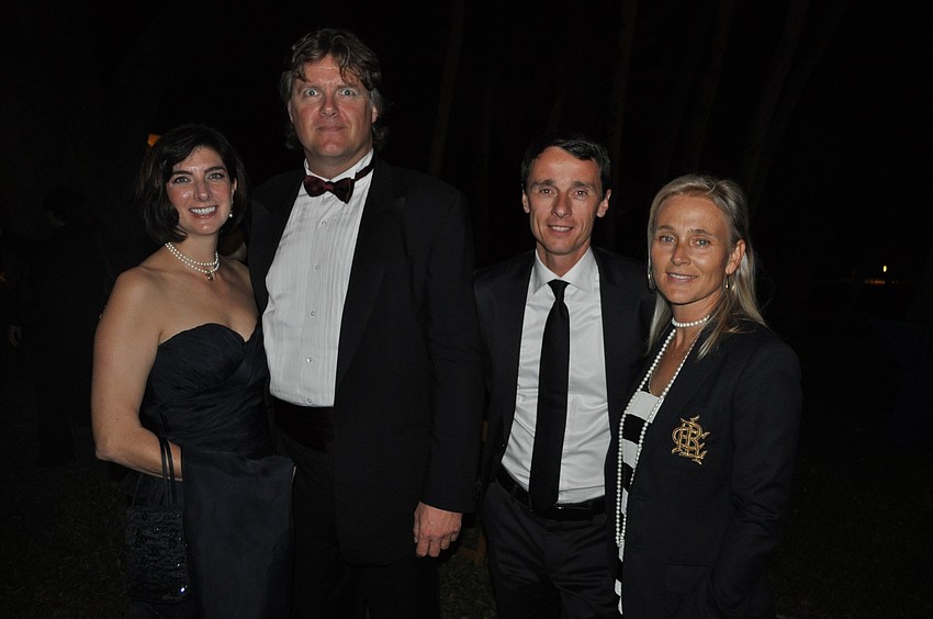 Anna Nekoranec and Bengt Niebuhr with Florian and Kat Schuetz