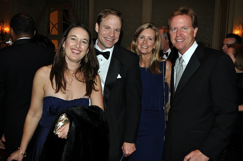 Jennifer and John Compton with Jane and Sean Norton