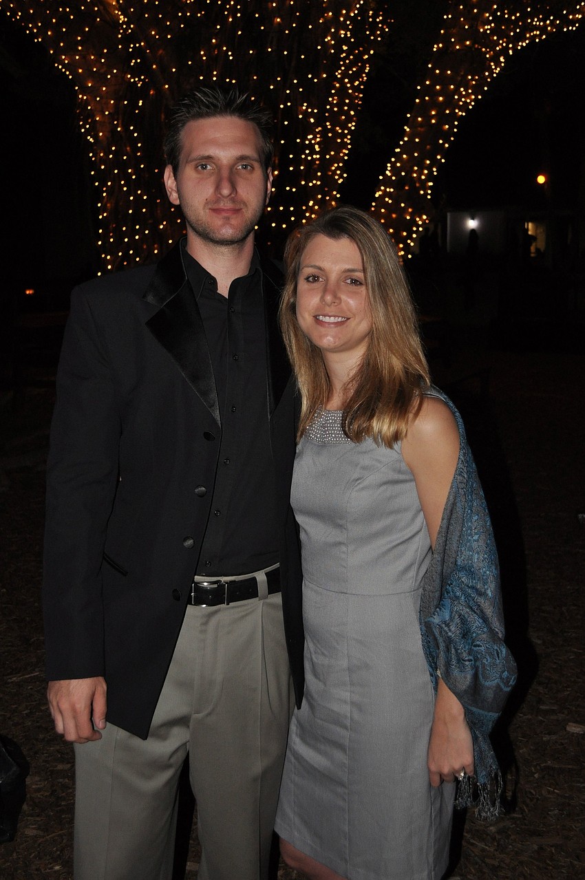 Joe Meszaros and Amanda Rubino