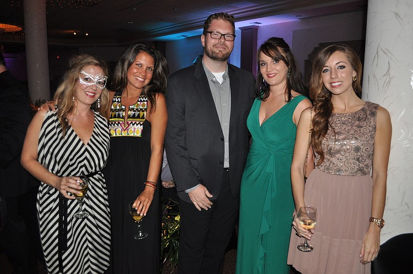 Nikki Logan, Brenna Wilhm, Ben Thurmond, Kathryn McCue and Holly Lundgren