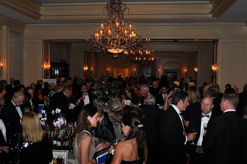 There were 450 people that attended the Catholic Charities Ball Saturday, Jan. 26, at the Ritz-Carlton Sarasota.