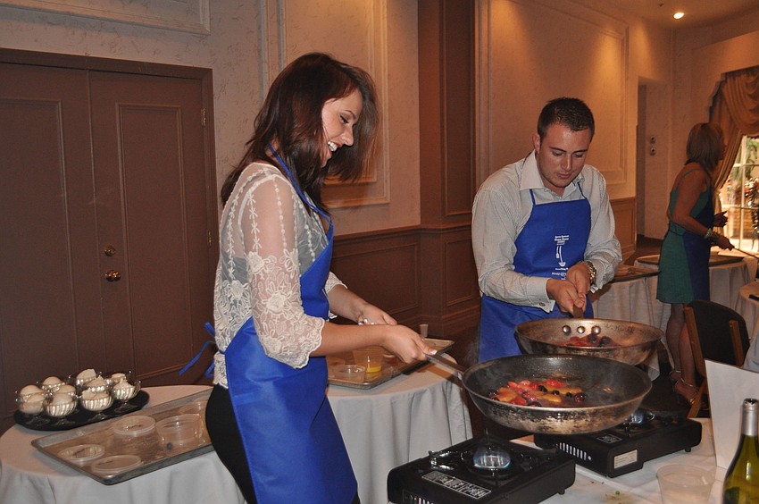 Theresa Shelley and Ryan Skzypowski