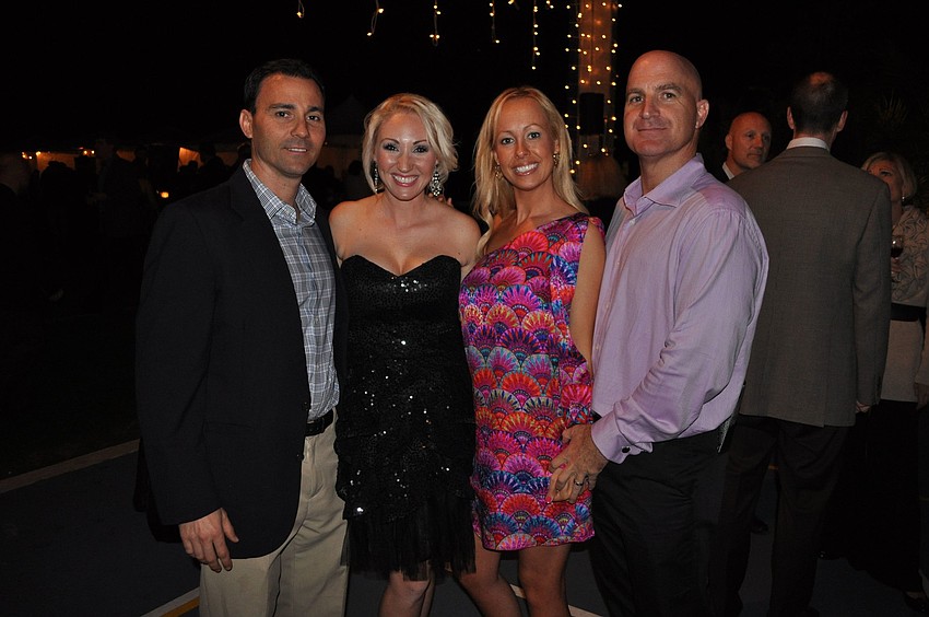 Paul Svilokos, Beth Wilde and Daria and Joe Spina