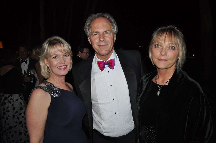 Veronica Brady with Michael and Kathy Bush