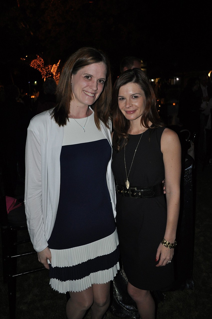 Marta Pinheiro and Nicole Franklin