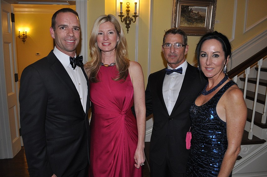 Geoffrey and Brenda Michel with Howard Jones and Ashley Kozel