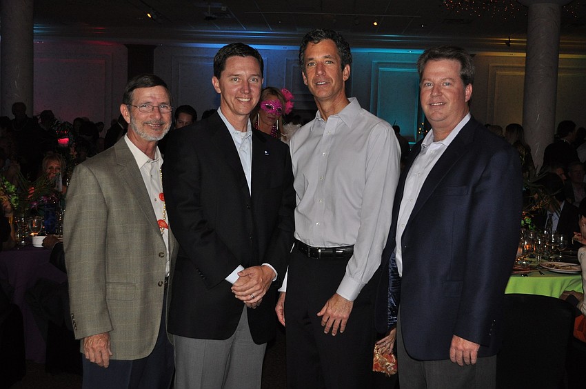 Bob Rosinsky, Peter Crowley, Scott Greer and Bob Stanell