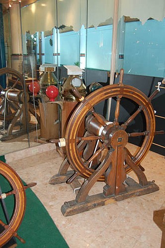 Photos by Max Marbut - Part of the collection of maritime artifacts.