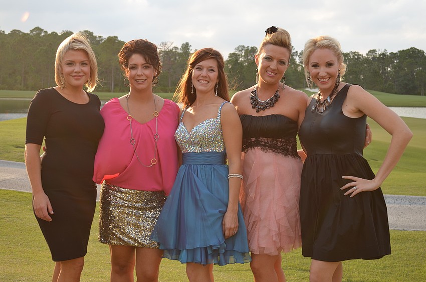 Sarah Bosek, Christina Cassidy, Julie Kapiotis, Kristin Oldham and Beth Wild