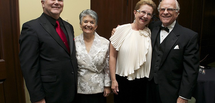 Rich and Georgeann Butler with Carolyn and Keith Thompson