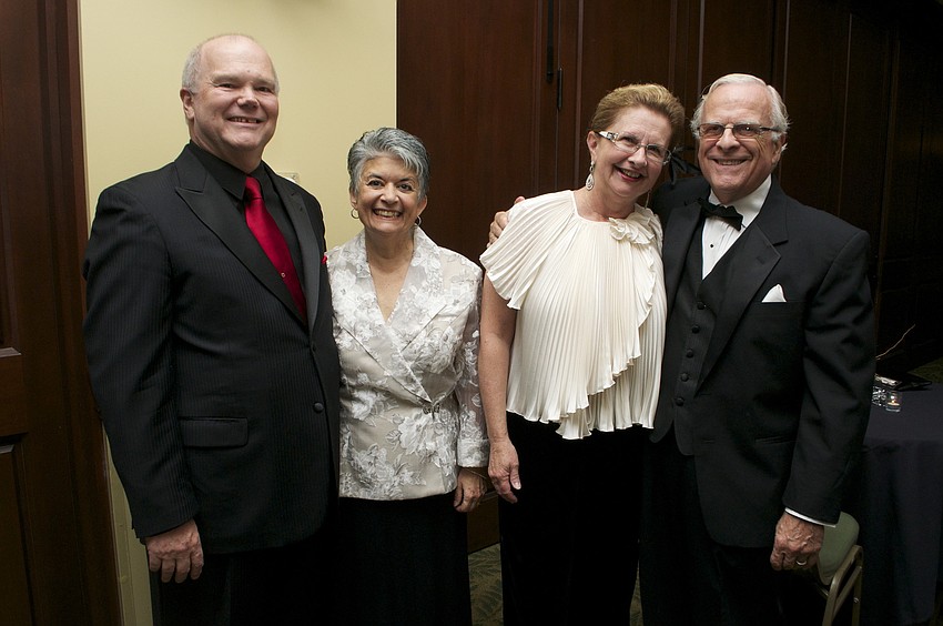 Rich and Georgeann Butler with Carolyn and Keith Thompson
