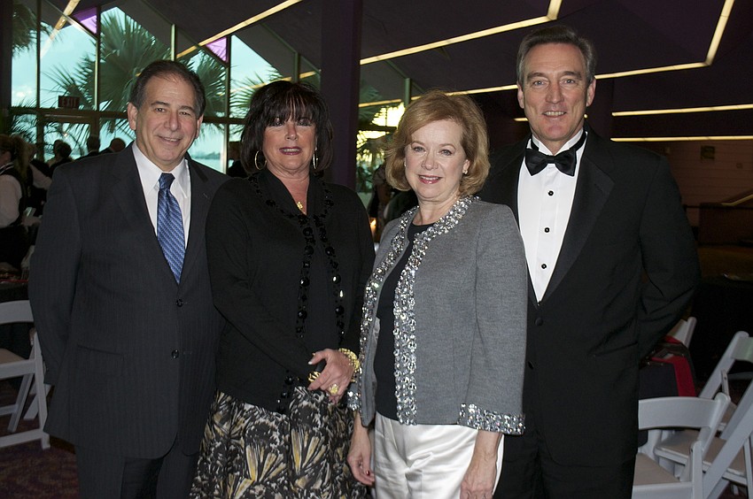 Joel and Mona Jaffe with Melanie and Tommy Hansbrough