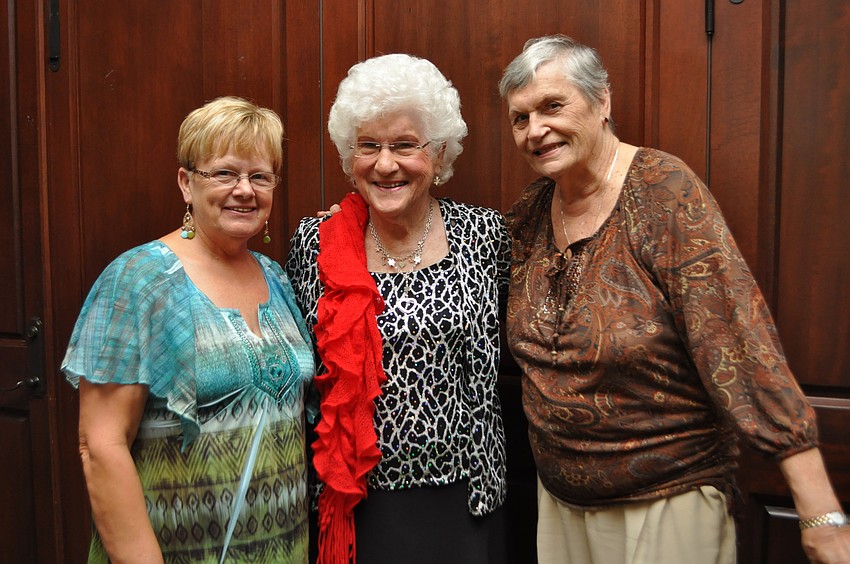 Connie McCade, Mary Lou Moore and Lucille Connor