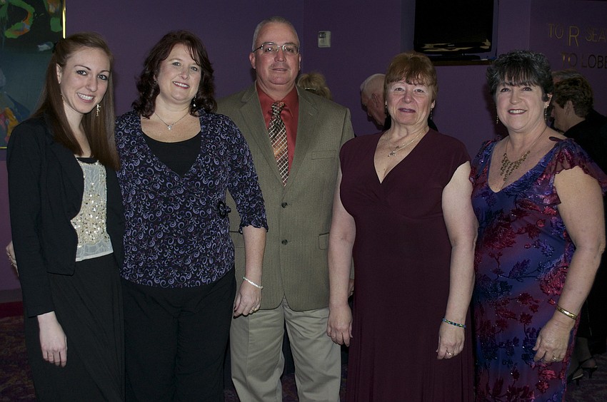 Jen Meeks, Lisa and Steven Smiley, Pattie Davis and Susan Land