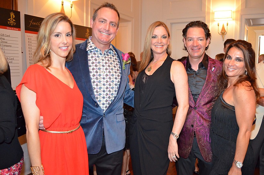 Dr. Michelle and John Pennie, Jill and Chris Malkin and Mary Demert