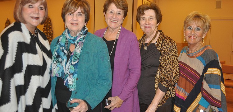 Helen Glaser, Sherrie Handelman, Hedria Saltzman, Hannah Weinberg and Bunny Skirboll