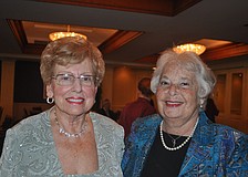 Nancy Damm and Pat Geraci