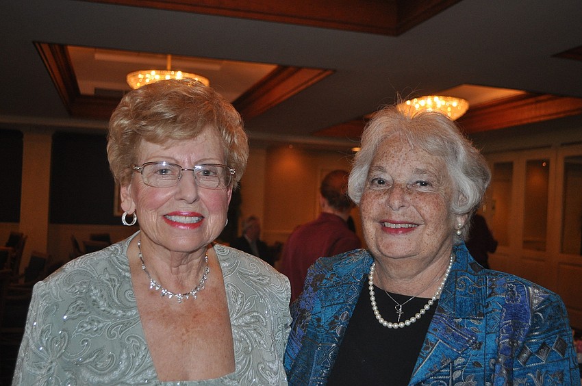 Nancy Damm and Pat Geraci