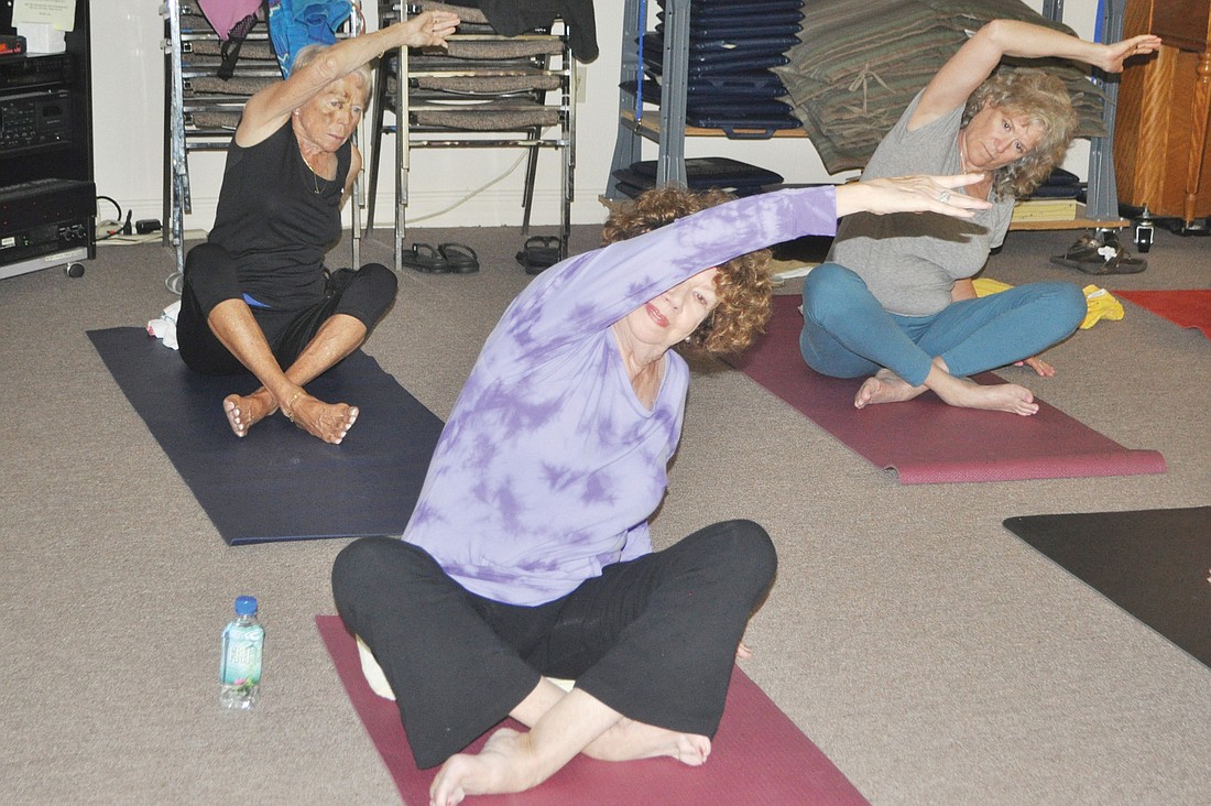 Along with a bevy of academic opportunities, the Longboat Key Education Center offers mind-body classes, such as yoga. Katie Hendrick