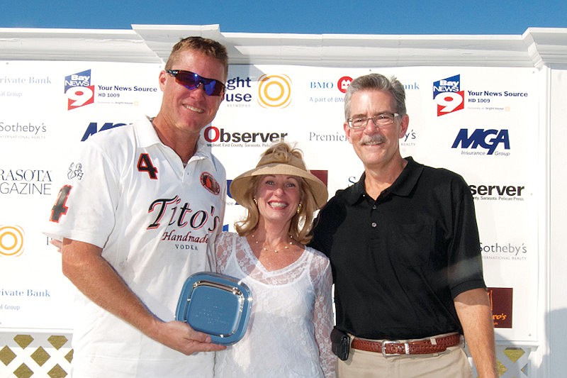 Joe Wayne Barry, of Tito's, was named MVP of the game. Courtesy photo.