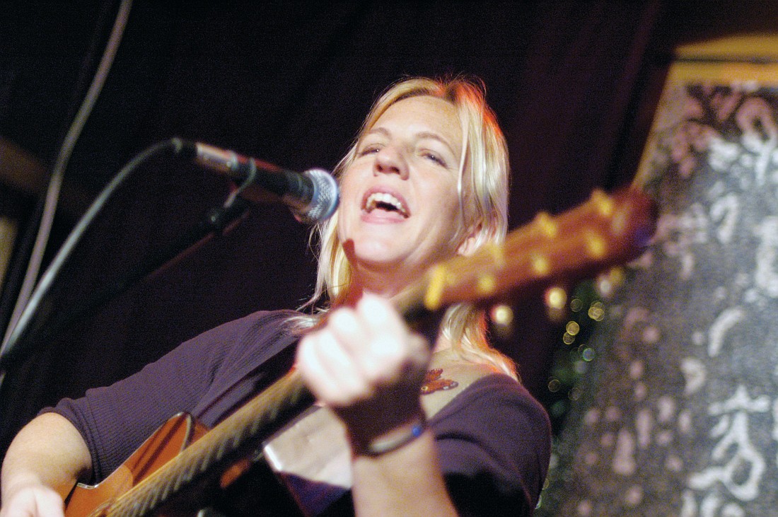 Singer/songwriter Mindy Simmons will perform at 10:30 a.m. Feb. 2. Courtesy photo.