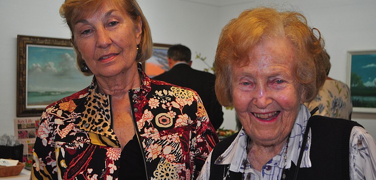 Jinny Johnson and Virginia Sanders