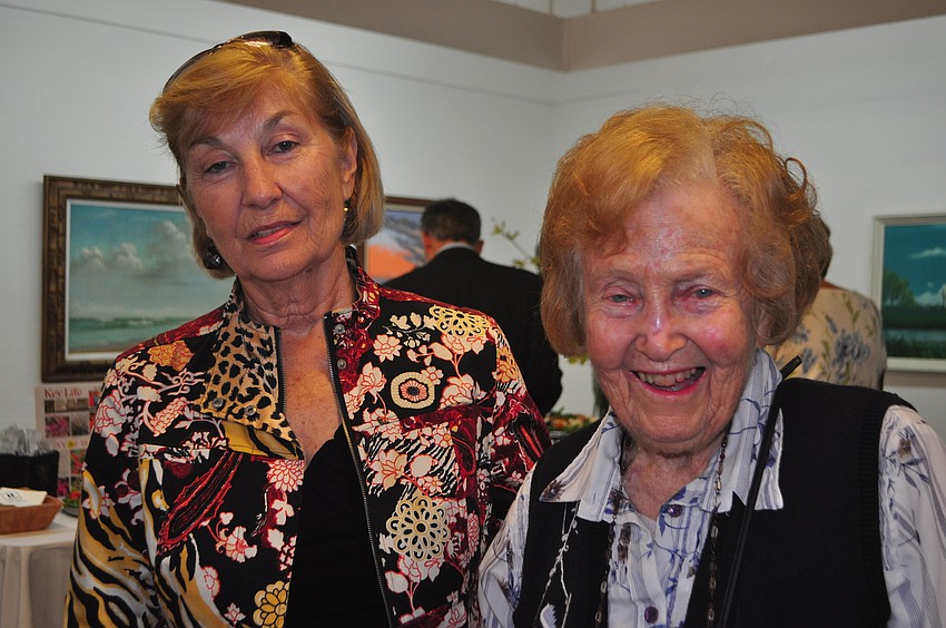 Jinny Johnson and Virginia Sanders