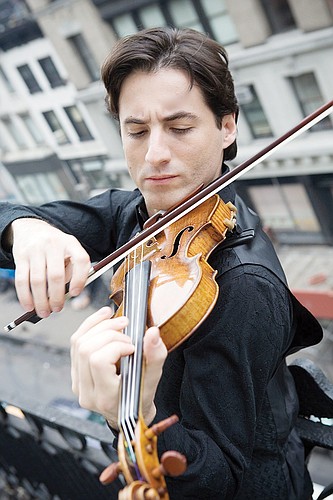 Violin soloist Philippe Quint. Courtesy.