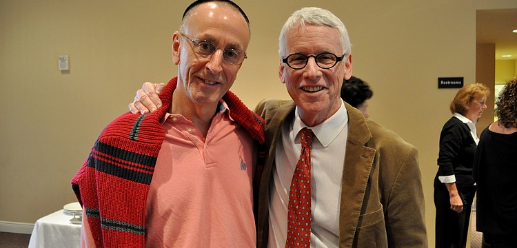 Rabbi Harold Caminker and Rabbi Geoff Huntting
