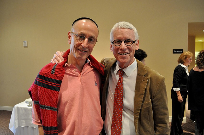 Rabbi Harold Caminker and Rabbi Geoff Huntting