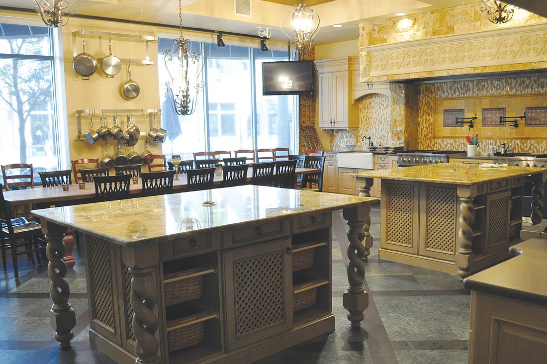 Paradise Homes owner Jim Butler invested more than $1 million in cabinetry, appliances and other design features in the Viking Culinary Center, which he opened in September 2011. The center closed in October 2012.