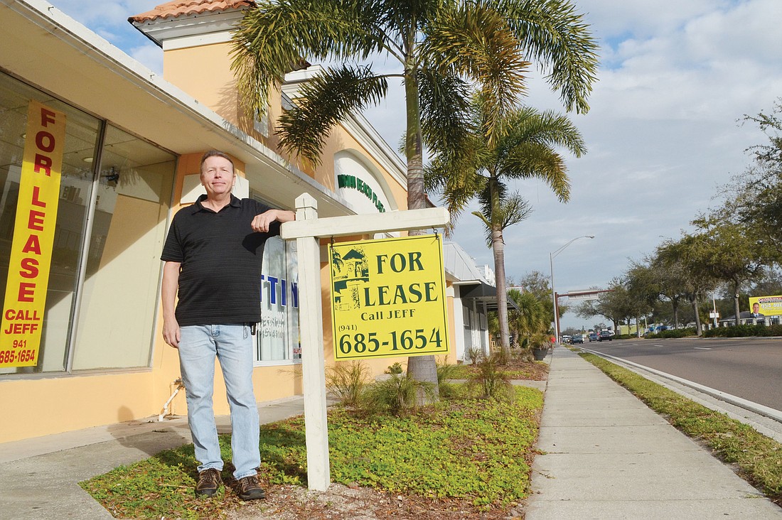 North Tamiami Trail property owner Jeff Oldenburg has fought to redevelop the corridor for nearly 20 years. Photo by Yaryna Klimchak.