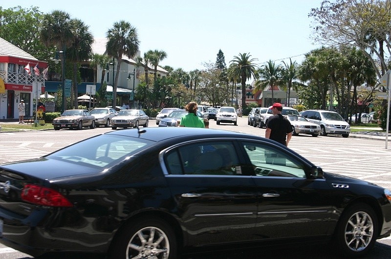 Traffic on Gulf of Mexico Drive and St. Armands Circle is causing delays.