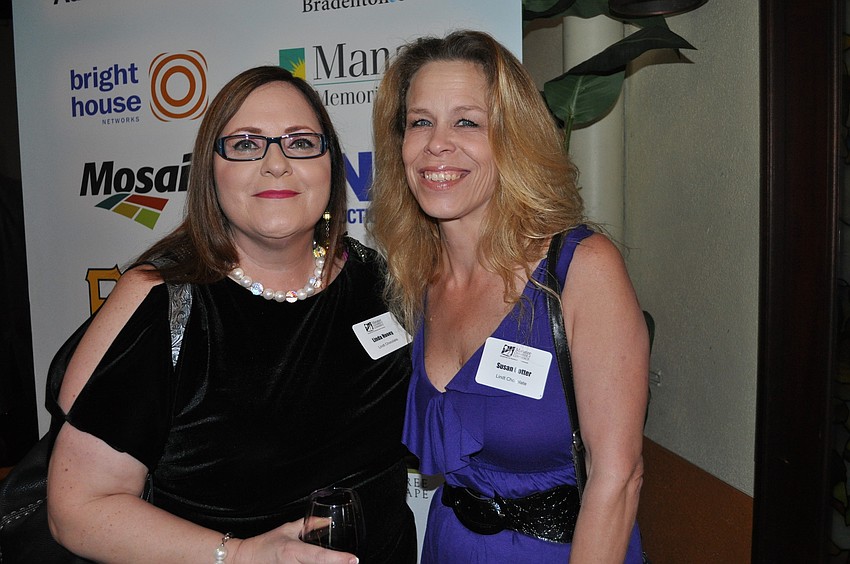 Linda Hooey and Susan Cotter of Lindt Chocolate