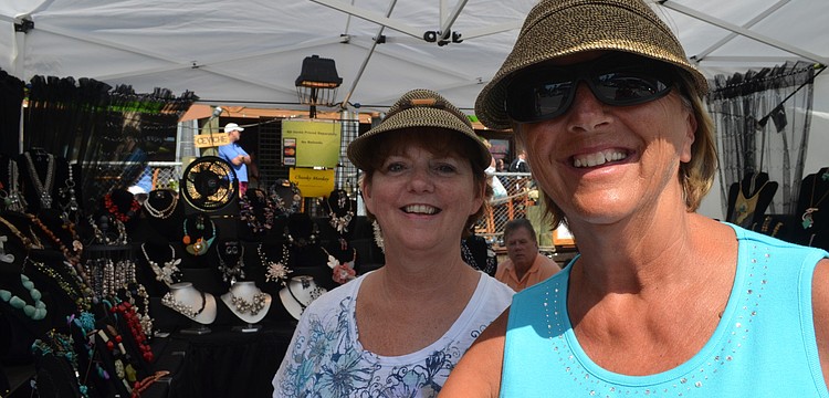 Barb Baldy and Nan Kahle are visiting from Ohio.