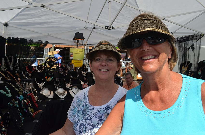 Barb Baldy and Nan Kahle are visiting from Ohio.