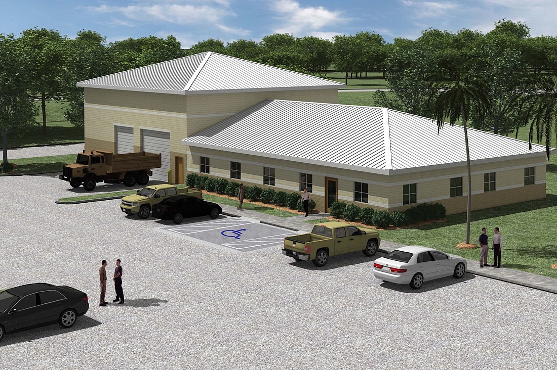 A rendering of the new Lakewood Ranch maintenance facility. Courtesy photo.