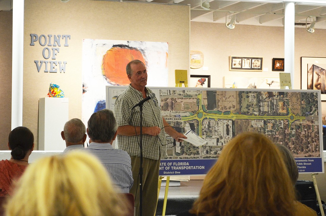 More than 80 residents attended the Florida Department of Transportation public workshop Tuesday, Feb. 12 at the Art Center Sarasota.