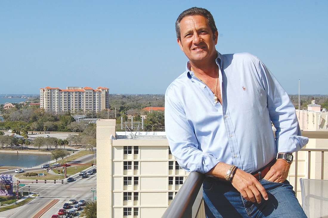 Richard Dorfman has worked to develop North Tamiami Trail, where he owns a condominium unit. Photo by Rachel S. O'Hara.