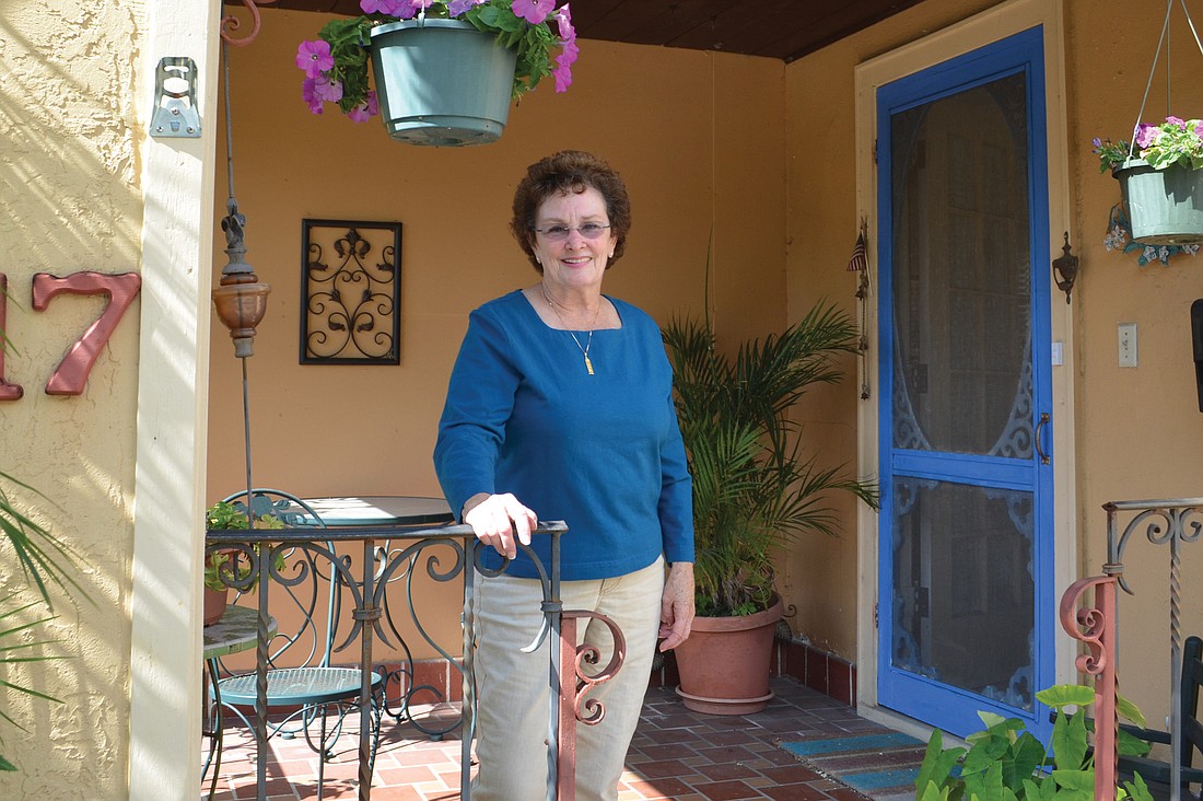 Linda Holland still lives in the 1926 historic home she moved into in 1980, when she came to Sarasota.